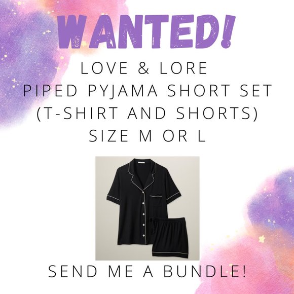 👀 ISO Love & Lore PJ Set - Picture 1 of 1